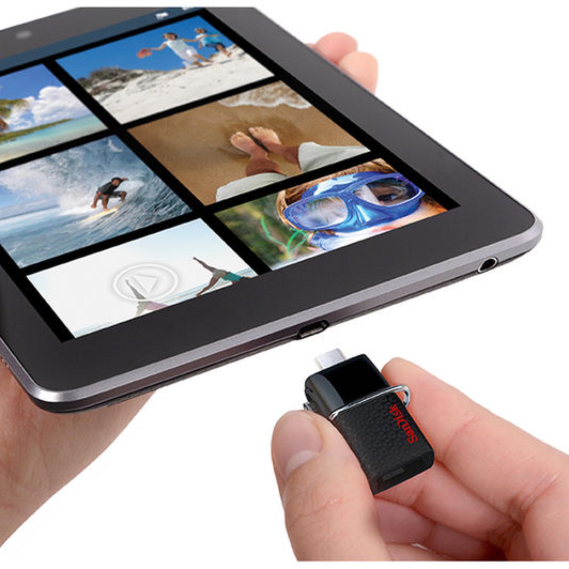 Sandisk Ultra Flashdisk Dual Drive Otg 32gb 150mbs Usb 30 