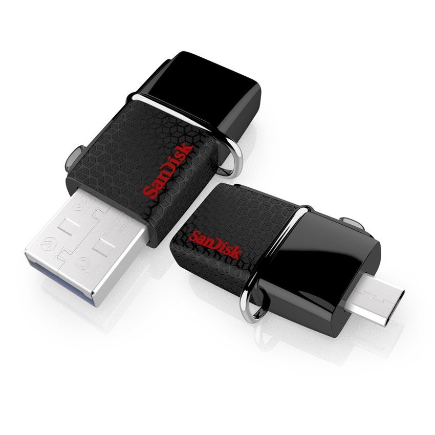 Harga Sandisk OTG Ultra Dual Drive USB 3.0 - 64GB - Hitam