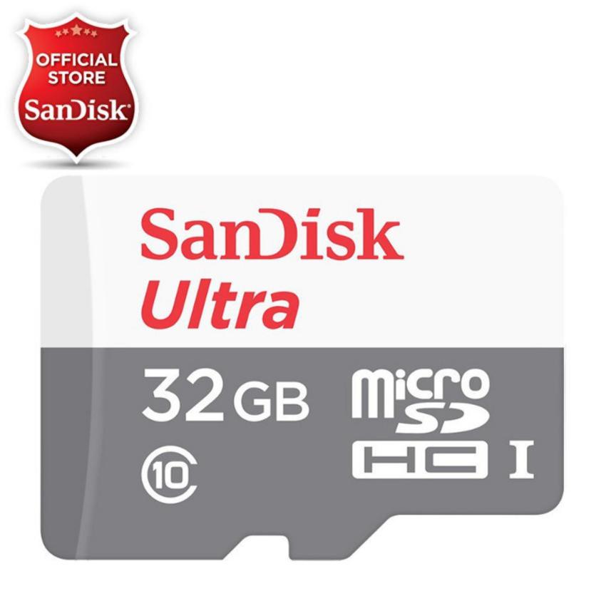 Harga SanDisk Ultra Micro SDHC 32GB 48MB/s Class 10 - No Adapter