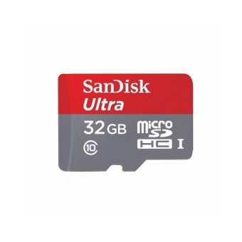 SanDisk Ultra microSD Class 10 80MB/s - Micro SD 32GB With Adapter  