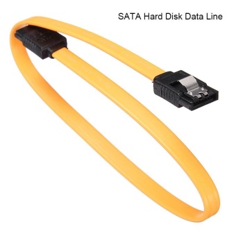Gambar SATA 2.0 Data Cables SATA Right Angle Cable Hard Disk Drive Cordline Support Double Port With Shrapnel 40cm   intl