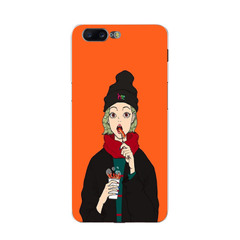 Gambar Satu ditambah satu ditambah ultra tipis soft shell shell telepon