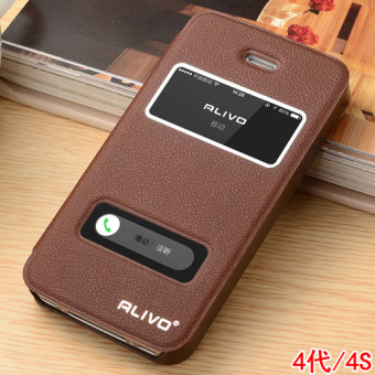Gambar Se iphone5s i5 4s apel shell telepon lengan pelindung
