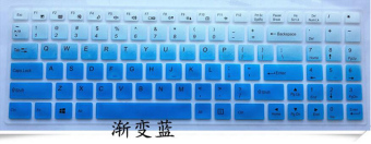 Gambar Shenzhou qts50 notebook keyboard komputer pelindung layar pelindung keyboard pelindung layar layar pelindung layar yang