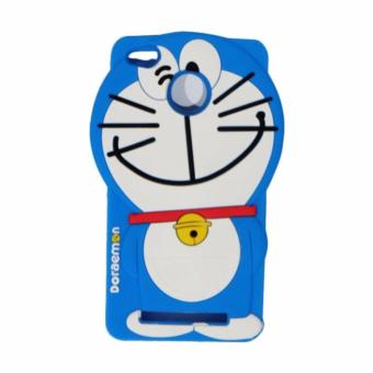 Gambar Silicon 3D Kartun Doraemon Softcase Casing for Xiaomi Redmi 4A  3Pro   3S