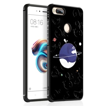 Gambar Silicon Debossed Printing Cover Case for Xiao mi Mi 5X   intl