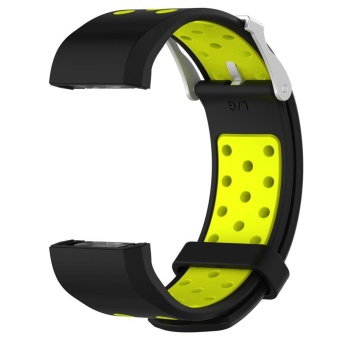 Gambar Silicone Adjustable Watchband Replacement for Fitbit Charge 2 SmartWatch intl