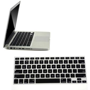 Gambar Silicone Keyboard Skin Cover For Apple Macbook Pro Air Mac Retina13.3 BK intl