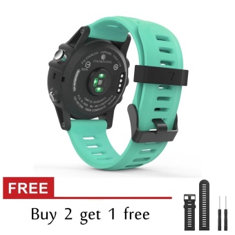 Gambar Silicone Replacement Band for Garmin Fenix 3 Fenix3 HR Fitness GPSSmartwatch Watch Strap With Tools   intl