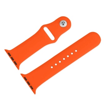 Gambar Silicone Watchband Strap for Apple Watch Series 1 and 2 38mm intl