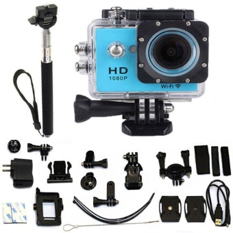 SJ6000 2.0” WiFi Sports Action Camera DVR Waterproof Camera Blue - intl  