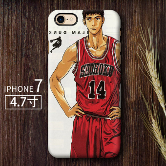 Gambar Slam Dunk 8iphone7plus kepribadian Apel basket animasi cangkang keras shell telepon