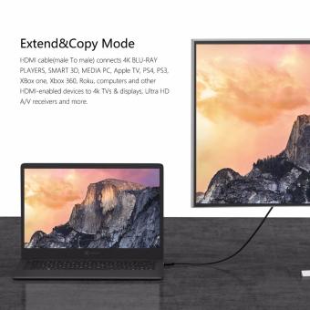 Slim HDMI Kabel HDMI Ke HDMI Kabel HDMI 2.0 4 K 3 D Untuk PS3 Proyektor HD LCD Apple TV Komputer Kabel 0,5 M Pebruari 2019 - 3 Slim HDMI kabel HDMI ke HDMI kabel HDMI 2.0 4 K 3 D untuk PS3 proyektor HD LCD Apple TV komputer kabel 0,5 M - 3