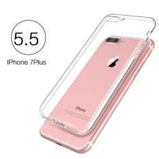 Softcase 360 Bening Iphone 7/7 Plus Full Casing Body Silikon Case