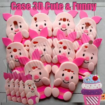 Softcase 3D Piglet Samsung Galaxy J1 Ace - Cute & Funny  