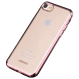 Gambar Softcase Silicon Jelly Case List Chrome for Apple iPhone 7   RoseGold