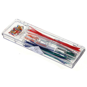 Gambar Solderless Breadboard Jumper Cable Wire Kit Box DIY Shield for Arduino 140pcs (Multicolor)   Intl