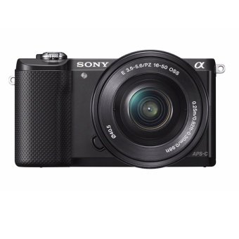 sony a5000 Mirrorless Digital Camera with 16-50mm OSS Lens black - intl  