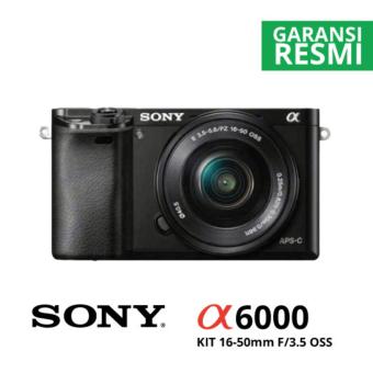 Sony A6000 Kit 16-50mm Hitam  