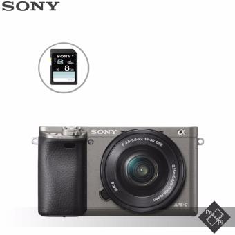 Sony Alpha a6000 kit 16-50mm Grey Free SDHC 8GB  