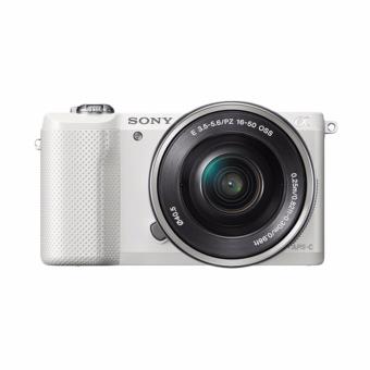 Sony Alpha ILCE-5000L Putih Kamera Mirrorless  