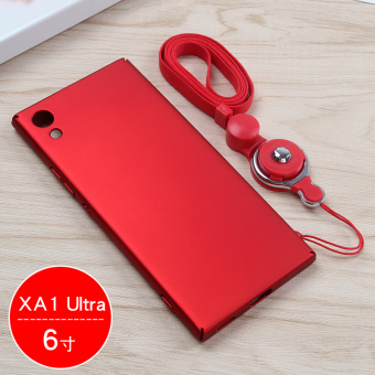 Gambar Sony g3116 xa1u g3226 matte merah cangkang keras shell telepon