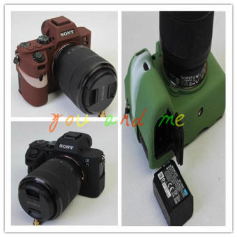 Gambar Sony ilce 7rm2 a7rii a7ii cocok untuk kamera tas lengan silikon