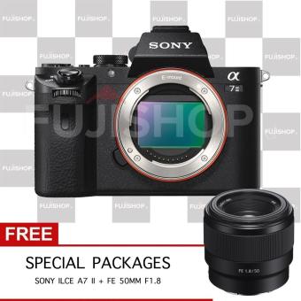 Sony ILCE A7 II + FE 50mm f1.8 SPECIAL PACKAGES  