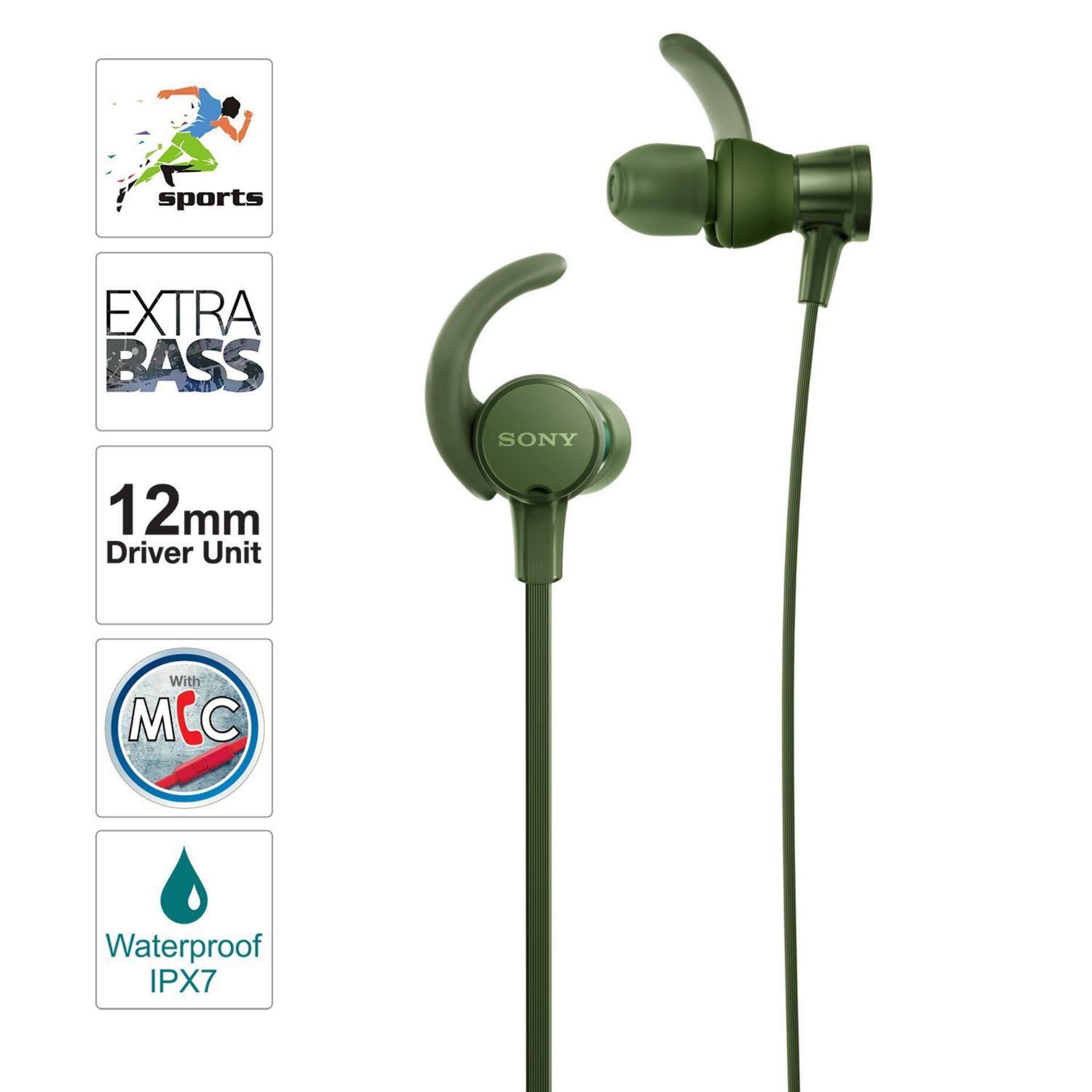 BELI Sony MDR-XB510AS Extra Bass Sports In-Ear Headphones
