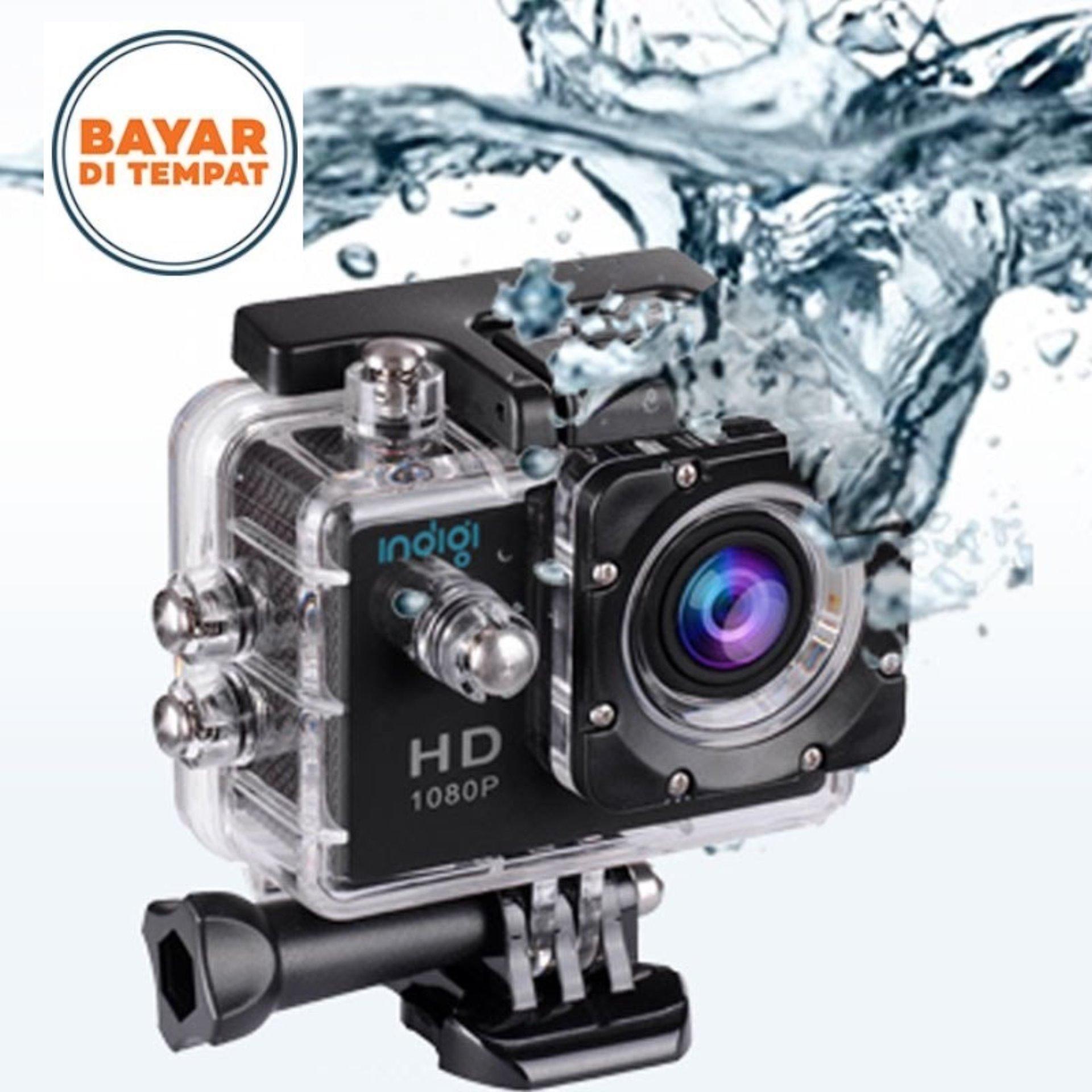 Sports Cam Action Camera Sport 1080P H264 Full HD DV No-WiFi - Hitam