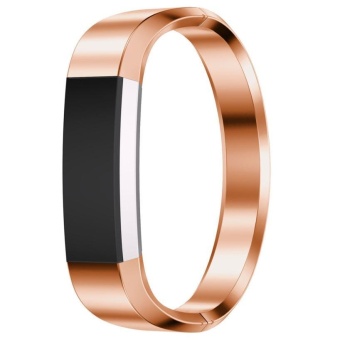 Gambar Stainless Steel Watch Band Wrist strap For Fitbit Alta HR Smart Watch RG   intl