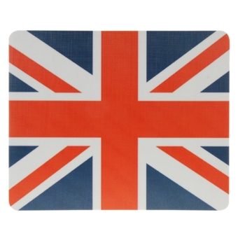 Gambar Stylish UK Flag Pattern Mouse Pad