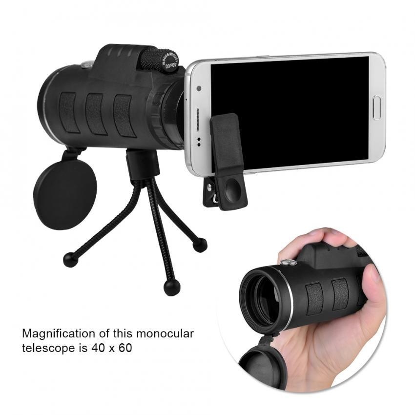 Sweatbuy 40x60 Zoom Dual Fokus Monokuler Optik HD Lensa