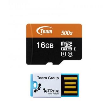 Team Micro SD 16GB UHS-I Card Reader Set