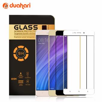 Gambar Tempered Glass Full Cover Warna Hitam Screen Protector untuk Xiaomi Redmi 3X