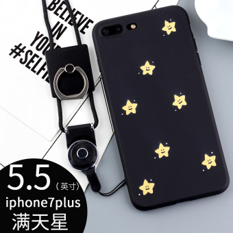 Gambar Tide merek iphone7 7Plus kepribadian silikon Apple ID set ponsel shell