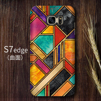 Gambar Tide merek S7 S7edge S8 fashion yang inovatif cangkang keras handphone shell