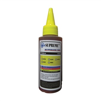 Tinta Printer Inkjet Epson, Canon, HP - Supreme 100mL - Kuning