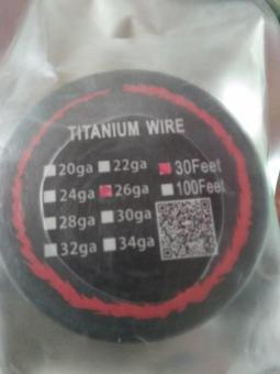 Gambar Titanium Wire 26G 30Ft