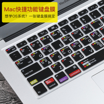 Gambar Tombol shortcut macbook12 air13 mac11 pro15 apel membran keyboard komputer
