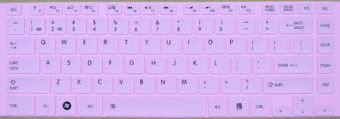 Gambar Toshiba m800 k01b t09b notebook keyboard komputer penutup film pelindung