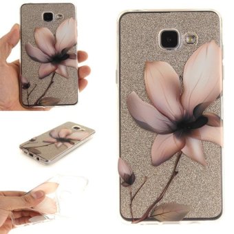 Gambar TPU Flexible Soft Case for Samsung Galaxy A5 2016 SM A510 5.2 Inch(Magnolia Flower)   intl