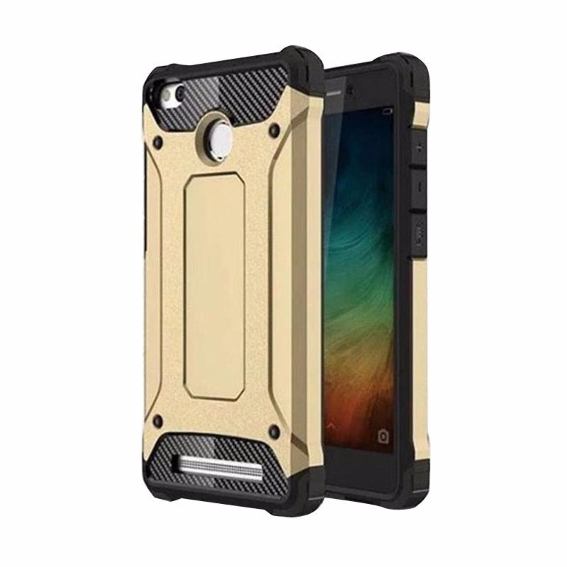 Transformers Iron Robot Hardcase Casing for Xiaomi Redmi 3 Pro - Gold