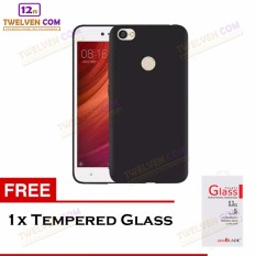 Twelven Case Slim Matte For Xiaomi Redmi Note 5a Prime - Free Tempered Glass