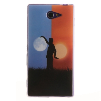 Belanja Terbaik Ultra Slim Protector Fit Soft TPU Phone Back Case Cover for SonyXperia M2 (