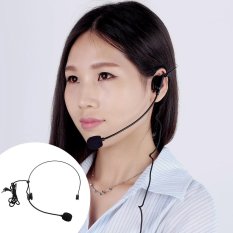 Uni - Directional kepala-Mount Headworn Headset mikrofon Mic fleksibel Wired Boom untuk suara Amplifier