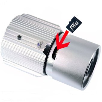 Uniqtro Micro SD Outdoor CCTV - Waterproof CCTV Portable - Silver