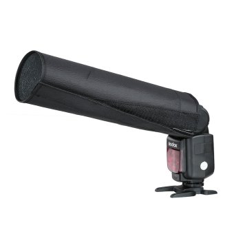 Gambar Universal Foldable Snoot Light Flash Beam Pad Softbox Cloth forCanon EOS Nikon Camera Flash