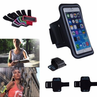 Universal olahraga lari ARM band yang wadah 5,2~5.7 Inci .