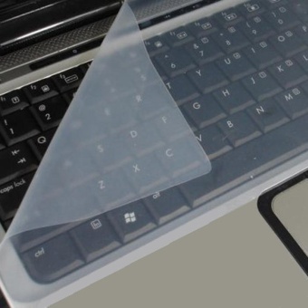 Gambar Universal Silicone Keyboard Protector Skin For Laptops Notebooks 15  intl